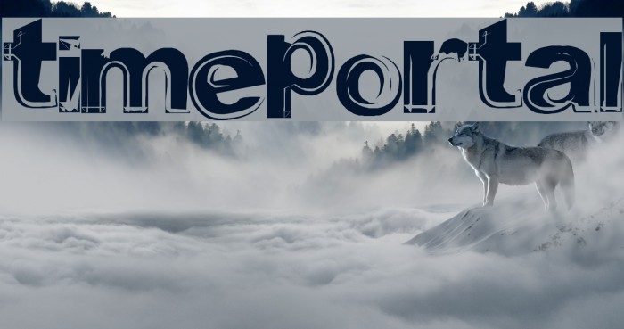 timeportal フォント examples