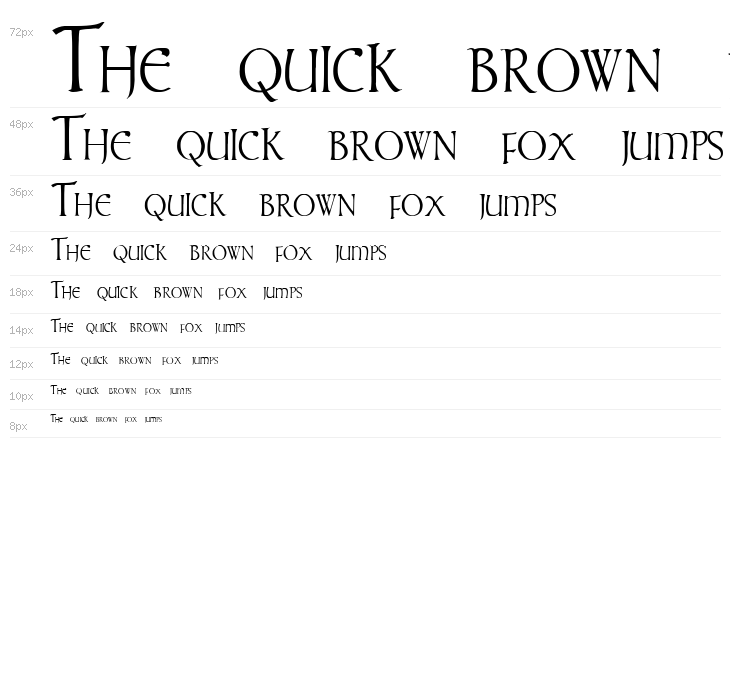 times new vespasian Waterfall