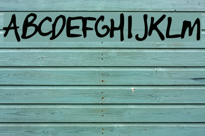 timtastic! hand Font examples