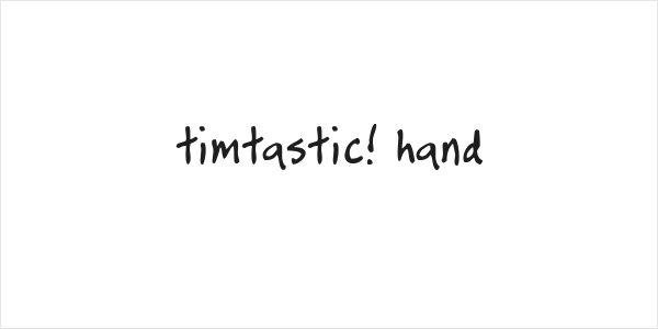 timtastic! hand Logo