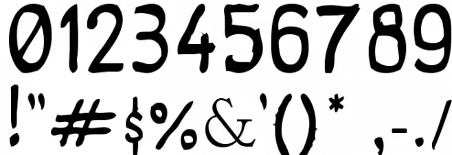tintilla Schriftart Anderer Schreiben