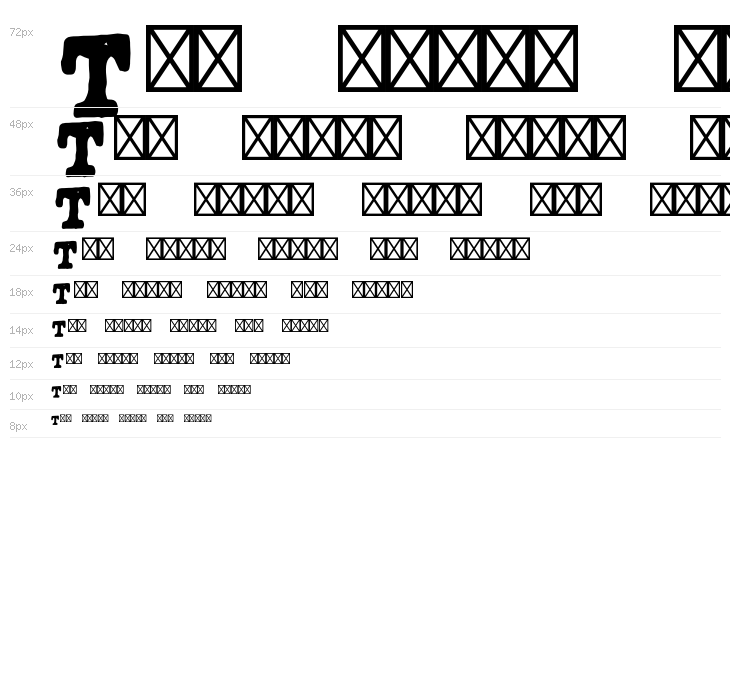 tipo carimbado Waterfall