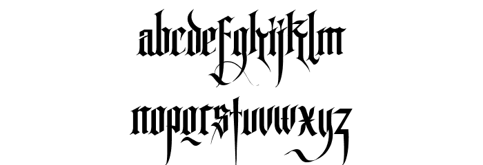 tisk Regular Font LOWERCASE