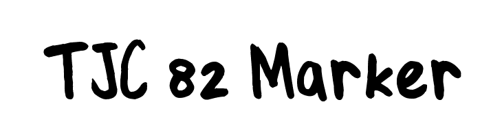 TJC 82 Marker  नि: शुल्क फ़ॉन्ट्स डाउनलोड