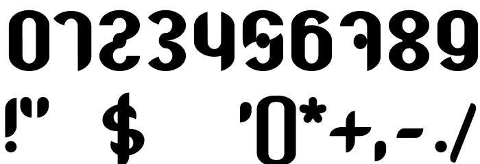 TJK Moost Gras Font OTHER CHARS