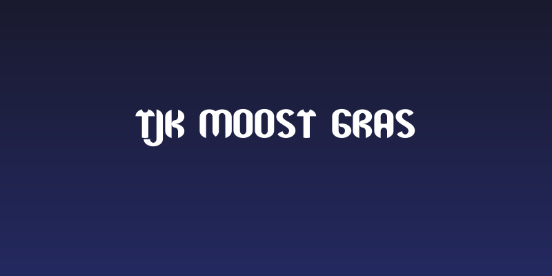 TJK Moost Gras Social Header