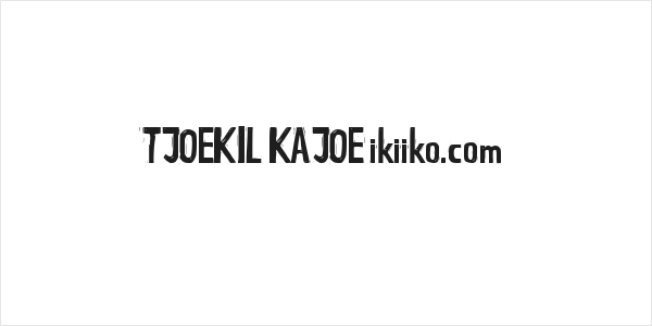 TJOEKIL KAJOE ikiiko.com Logo