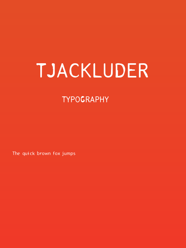 Tjackluder Poster