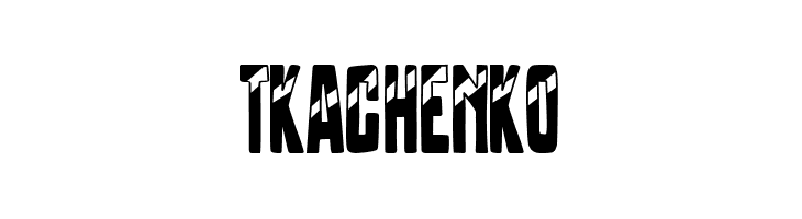 Tkachenko  font caratteri gratis