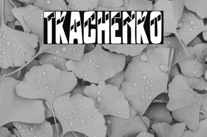 Tkachenko خط examples