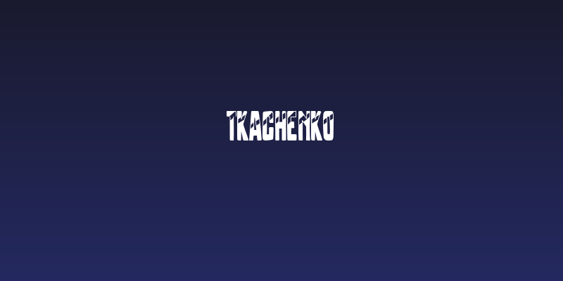 Tkachenko Social Header