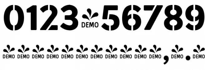 TLC3D NHP2 フォント その他の文字