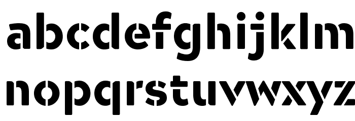TLC3D NHP2 Font LOWERCASE