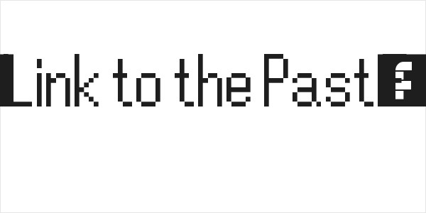 TLOZ Minish Cap/A Link to the Past/Four Sword Regular Logo