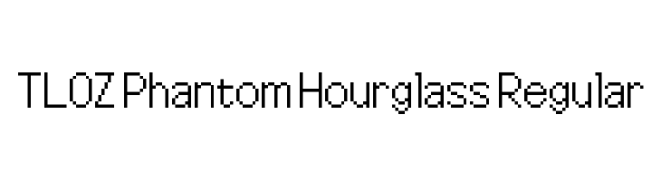 TLOZ Phantom Hourglass Regular  Fuentes Gratis Descargar