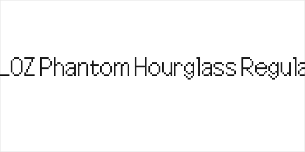 TLOZ Phantom Hourglass Regular Logo