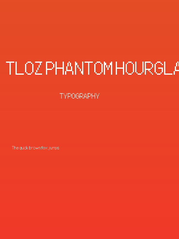 TLOZ Phantom Hourglass Regular Poster