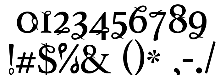 Tlakah Font OTHER CHARS