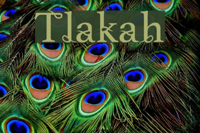 Tlakah Example 1