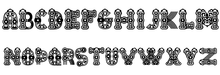 Tlaloc Regular Font LOWERCASE