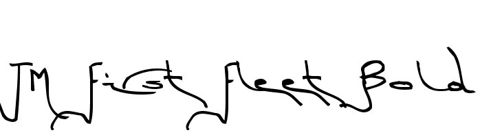 TM First Fleet Bold  Frei Schriftart Herunterladen