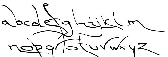 TM First Fleet Normal Font LOWERCASE