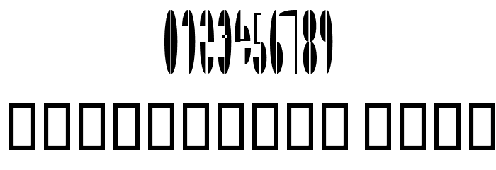 TM Paramount Normal Font OTHER CHARS