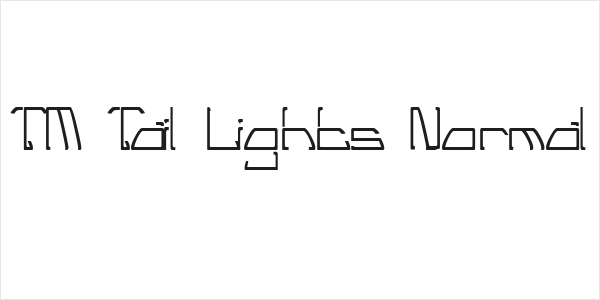 TM Tail Lights Normal Logo