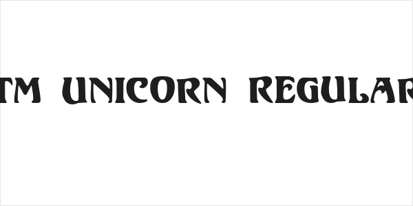 TM Unicorn Regular Logo