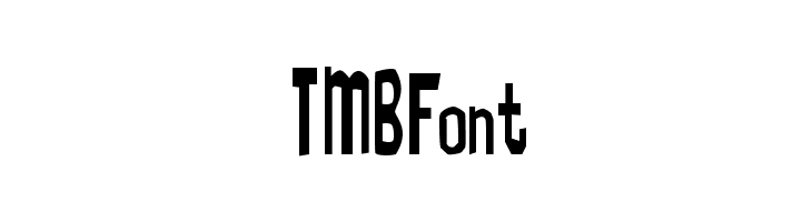 TMBFont  免费字体下载
