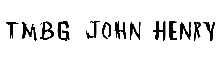 TMBG John Henry  Free Fonts Download