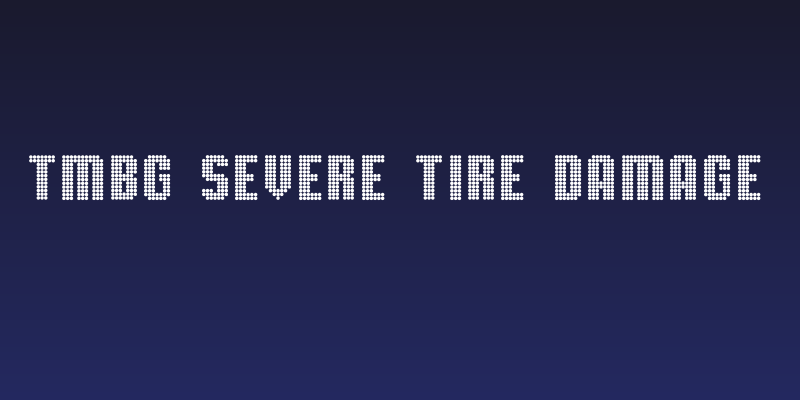 TMBG Severe Tire Damage Social Header