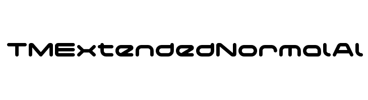 TMExtendedNormalAl Font