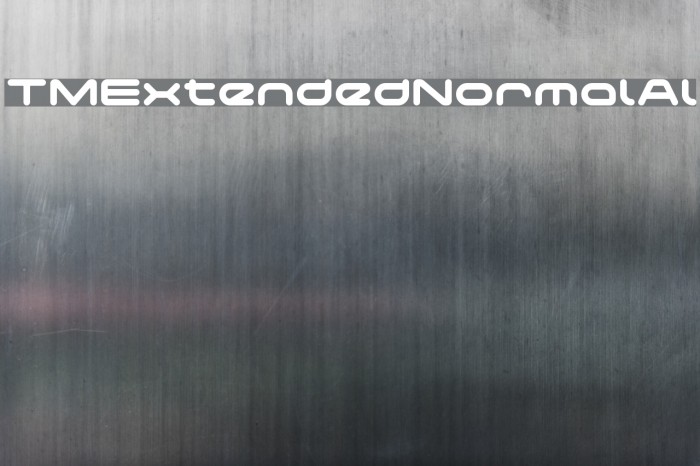 TMExtendedNormalAl Example 1