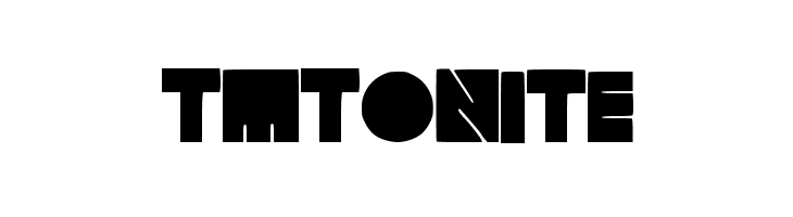 TMTonite Font