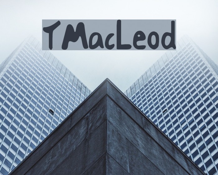 TMacLeod Font examples