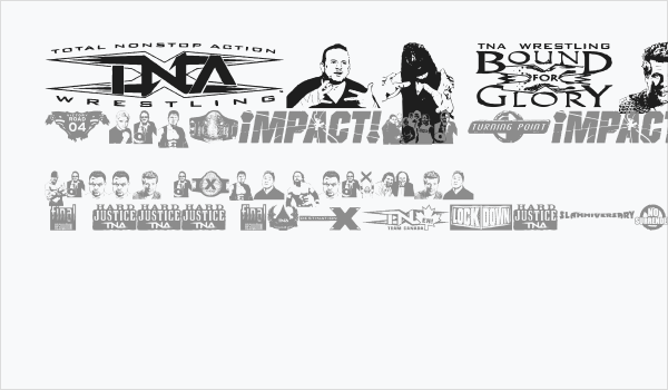 TNA Bound for Glory Business Card