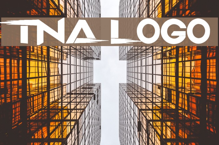TNA LOGO Font examples