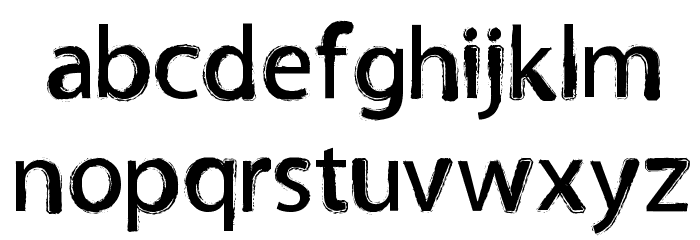 TNEWPRO Normal Font LOWERCASE