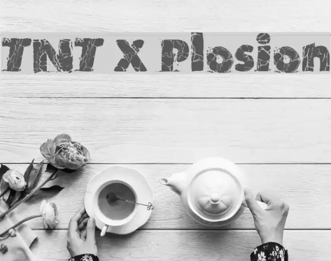 TNT X Plosion Caratteri examples