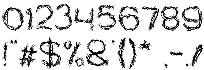 TOBACCO Font OTHER CHARS