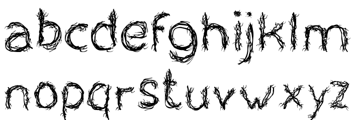 TOBACCO Font LOWERCASE