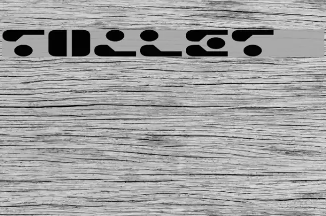 TOILET dsnp Font examples