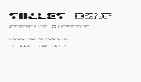 TOILET dsnp Business Card