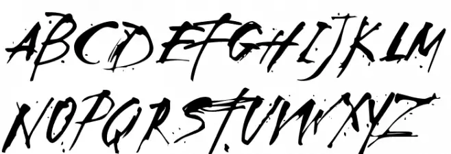 TOMTHUMB Schriftart Groß