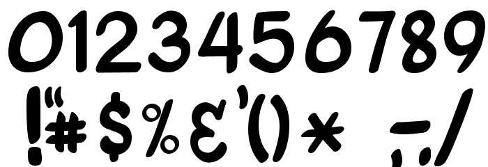 TONIO 2 Font OTHER CHARS