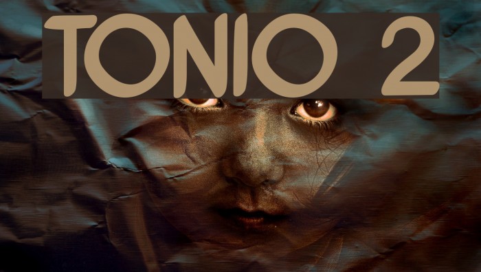 TONIO 2 Font examples