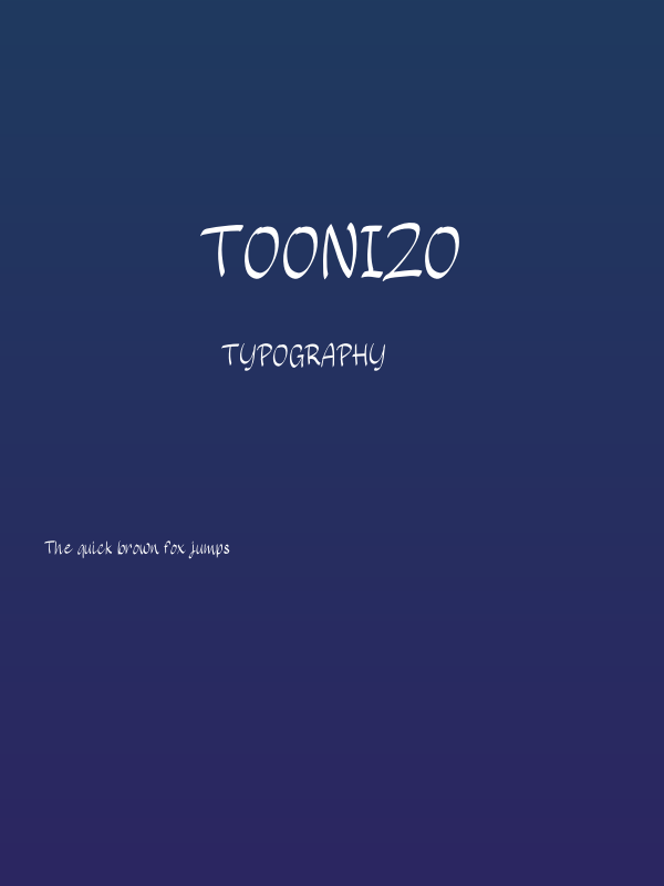 TOONIZO Poster