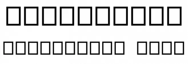 TOOPEN Font OTHER CHARS