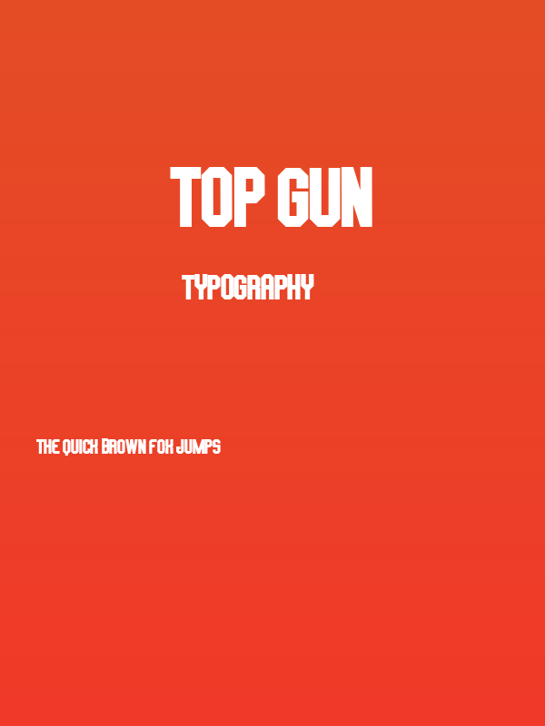 TOP GUN Poster